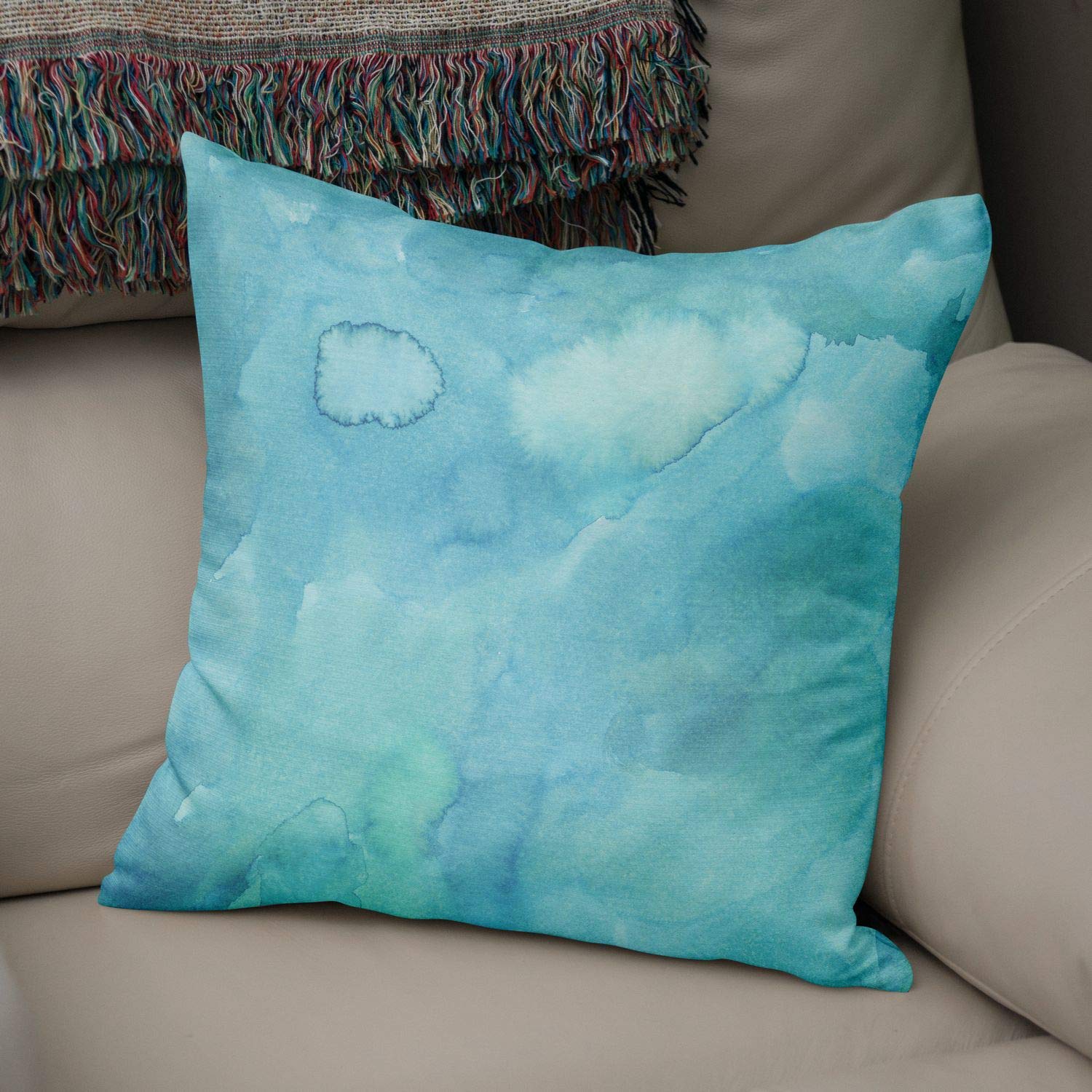 Bonamaison Decorative Cushion Cover, Polycotton, Multicolor, Standard