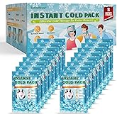 SuccorWare 16 Packs Instant Cold Pack for Large Size (5.9" x 8.6") - Disposable First Aid Ice Packs for Injuries - Cold Compress for Pain Relief, Swelling, Toothache, Athletes & Outdoor Activities