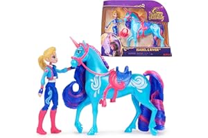 Unicorn Academy, Isabel & River with 2 Accessories & Hair Tool, Dolls & Unicorn Toys, Gifts & Stocking Stuffers for Girls Ages 4 and up