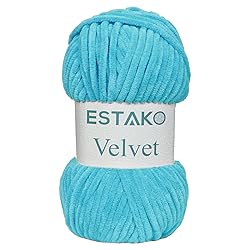 Estako Velvet Chenille Blanket amigurumi Yarn for