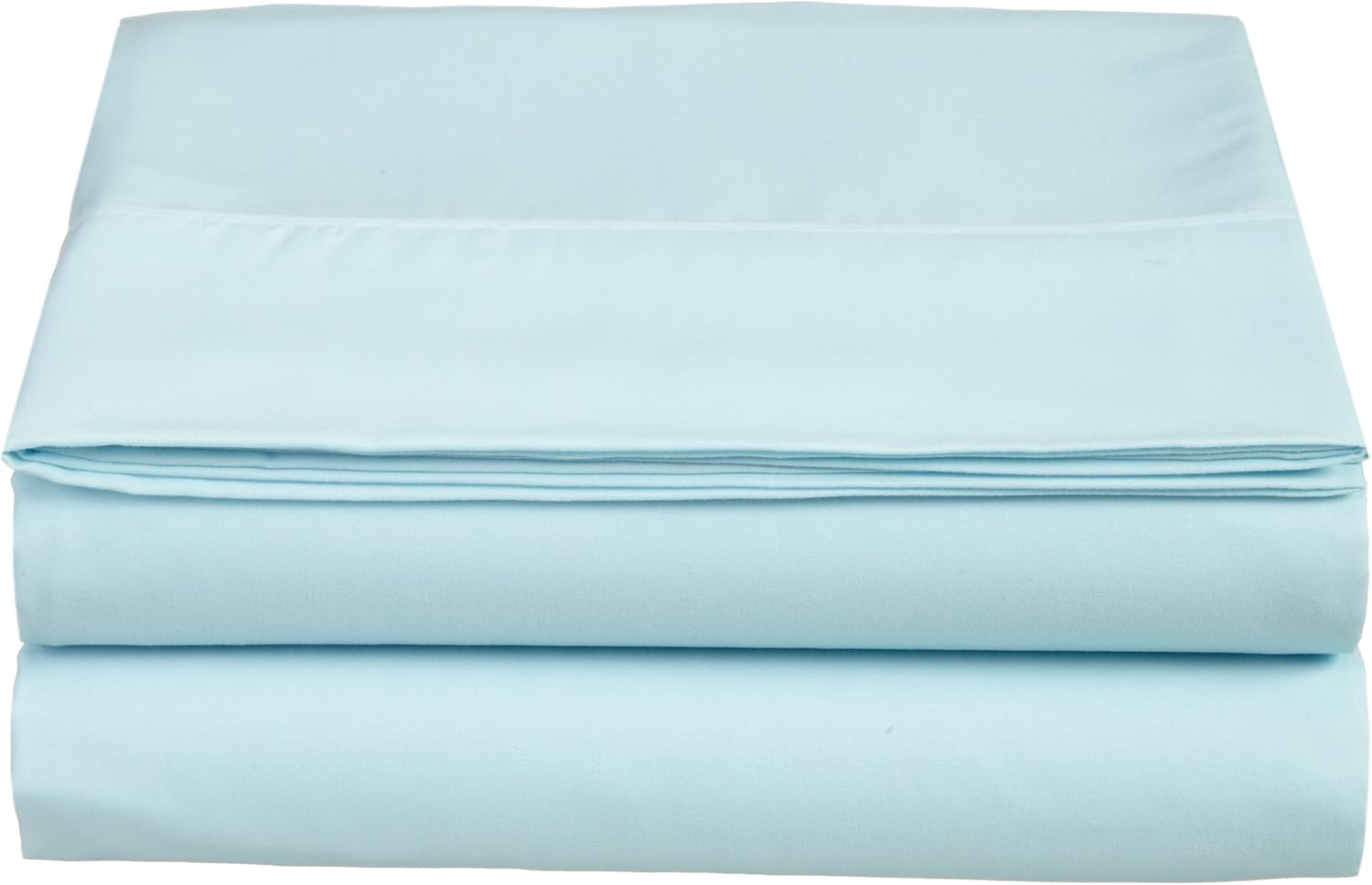 Cathay Luxury Silky Soft Polyester Single Flat Sheet, Queen Size, Gray: Home & Kitchen