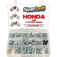 Specbolt Honda CR 2-Stroke Bolt Kit - 250pc Fastener Set For CR80 CR85 CR125 CR250 CR500 Dirt Bike Maintenance