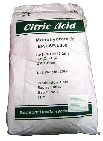 Zitronensäure Granulat 25 kg im Papiersack Citric Acid