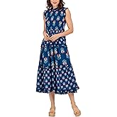 Mud Pie Womens Mud Pie Women's Ward Smocked Midi Dress