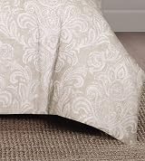 Prime Linens Duvet Cover Set 4 Pcs Polyester-Cotton Beige Double view 4