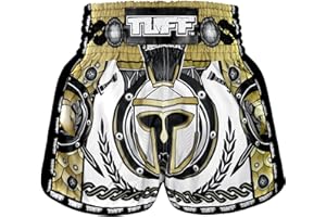 Tuff Sport Retro Muay Thai Shorts Boxing Shorts Classic Slim Cut MMA Kickboxing Workout Set Clothing Training