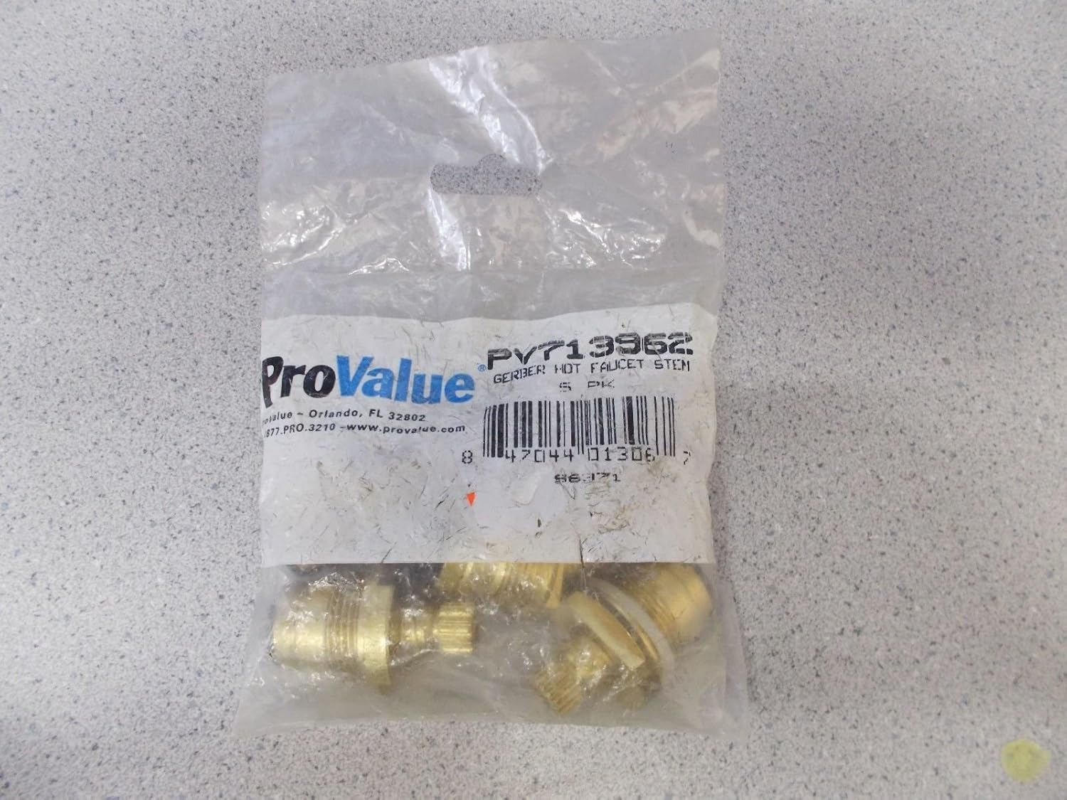 Gerber Hot Faucet Stem (5 pk)