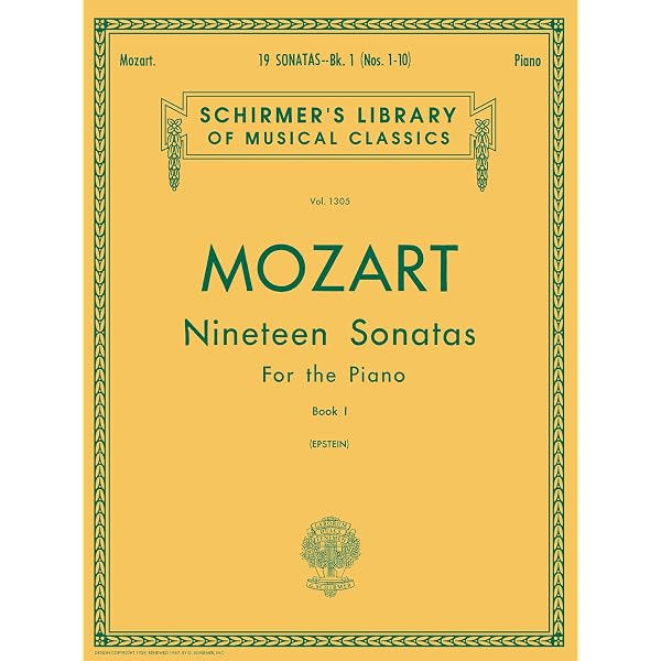Mozart - 19 Sonatas Complete | Piano Solo Sheet Music | Schirmer's