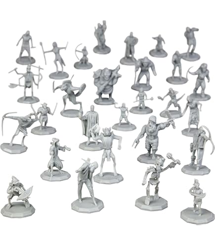 Amazon.com: NECA Pathfinder Deep Cuts Unpainted Miniatures