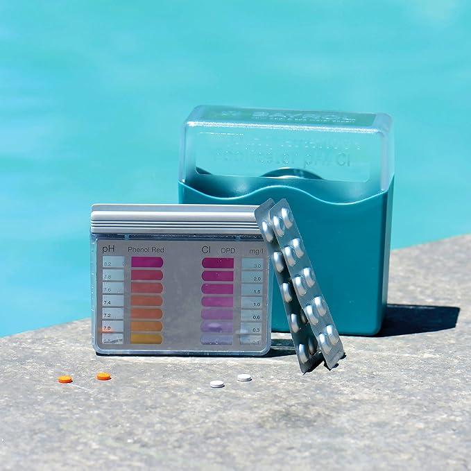 Bayrol Testeur de Piscine pH et Chlore 2 x 20 comprimés à essai