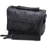 Fiber Optic Tool Empty Kit Small Bag for Cablling Fiber Tool/Hardware/Network Test Tool (Black)