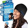 IceBeanie Migraine Relief Cap, As Seen on Shark Tank, Extended Cooling Gel Headache Relief Cap, Tension & Hangover Hat, Cold Headache Hat Mask, Head Ice Pack