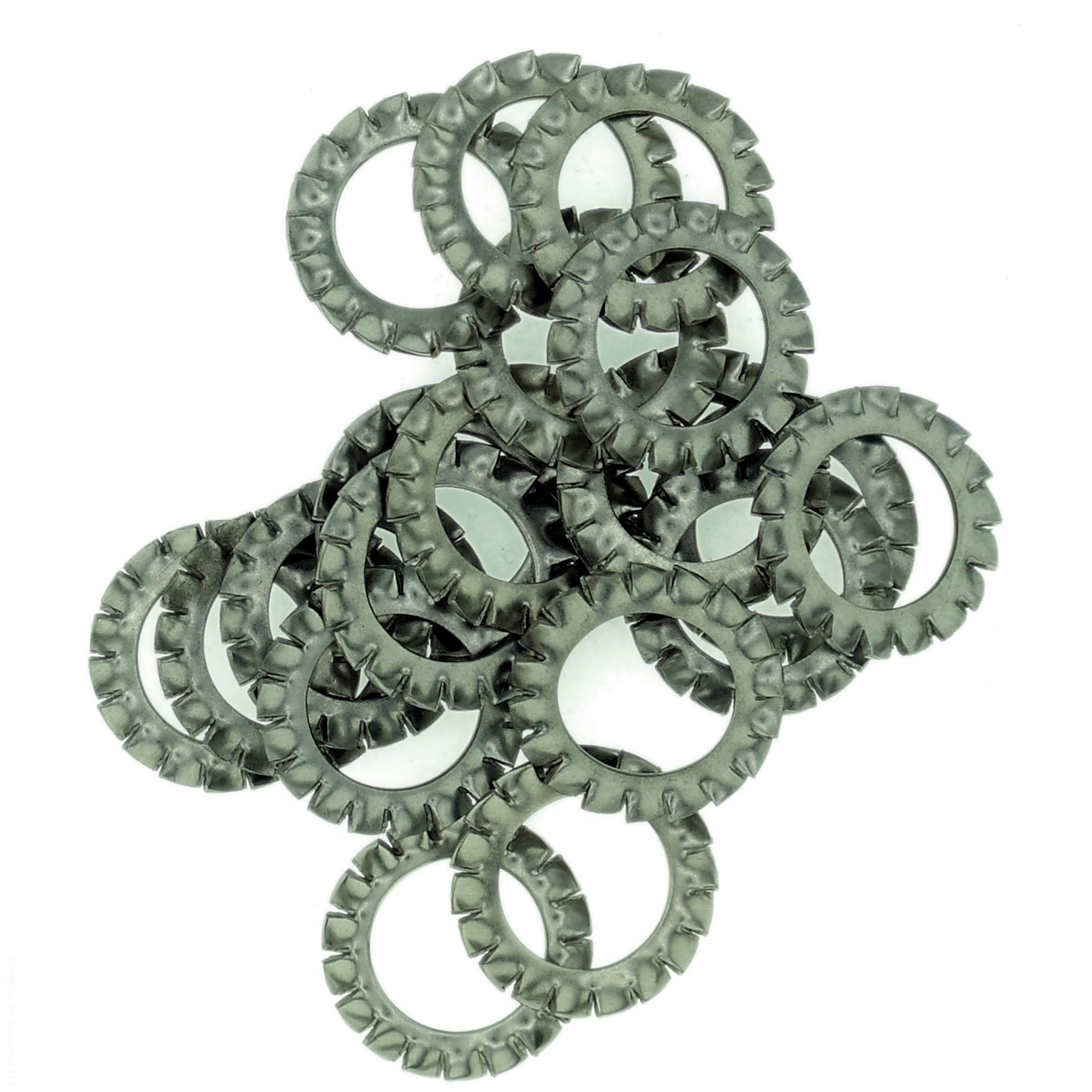 M5 (5mm) Shakeproof Washer (External Serrated) - Stainless Steel (A2) (Pack of 20) โ image 1