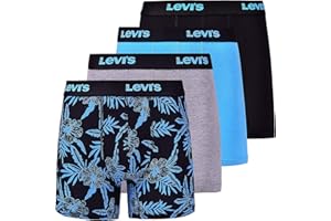 Levi's Mens Boxer Briefs Breathable Stretch Underwear 4 Pack
