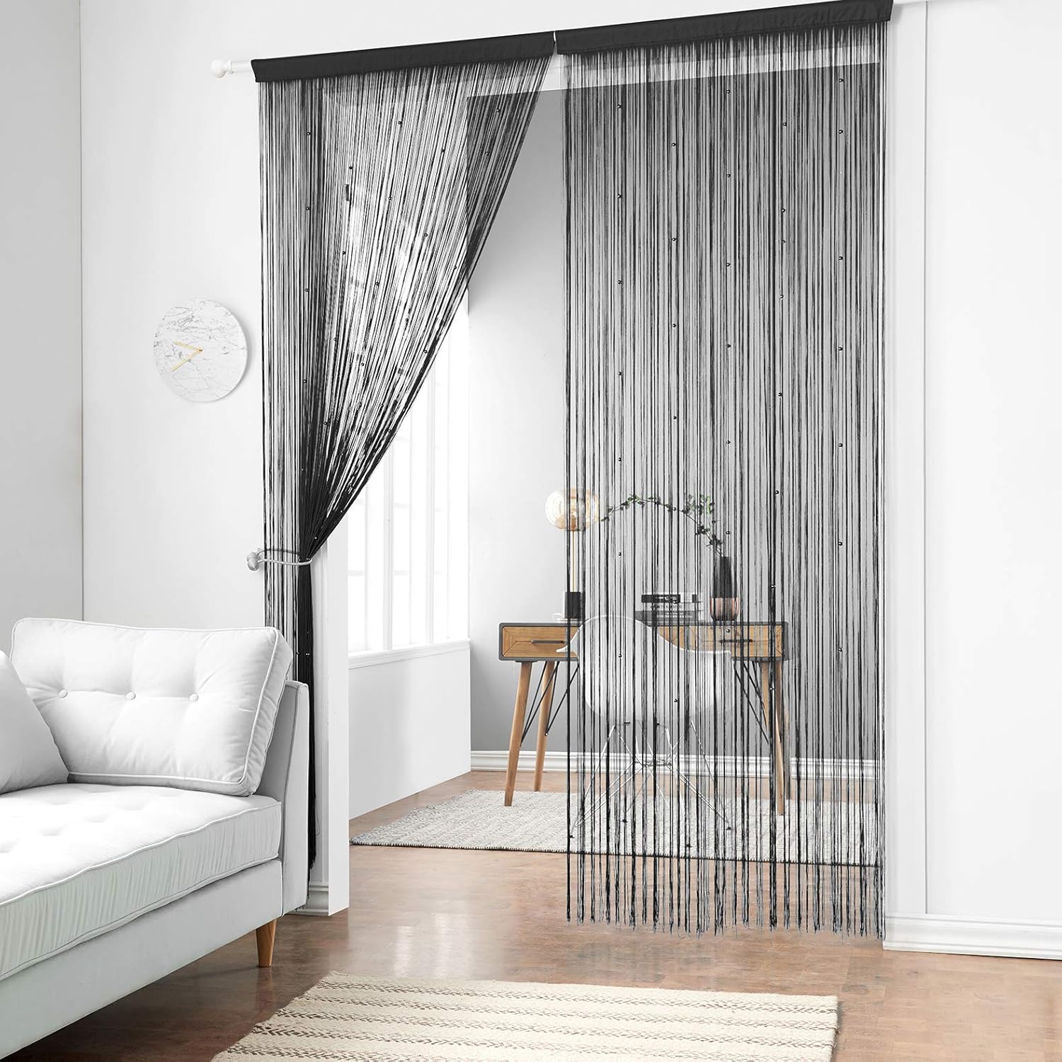 Taiyuhomes Dense Beads String Curtains Fly Screen Beaded Doors