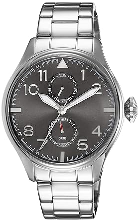 Analog Grey Dial Mens Watch - 1719-22