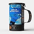 Stoke Voltaics Joulle Kettle Pot, 500 W Electric Camping Stove, 3 Mode Portable Tea Kettle, Small Travel Water Boiler, Versatile Outdoor Cooking Gear for Car Camping, Vanlife, Overland, Ev Tripe