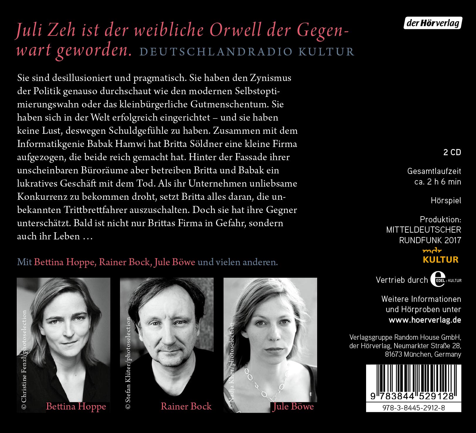 Leere Herzen Das Horspiel Zeh Juli Lux Marian Wolfertz Thomas Hoppe Bettina Bock Rainer Bowe Jule Beyer Alexander Hrdina Lisa Amazon De Bucher