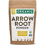 Organic Arrowroot Powder (Flour) | 16oz Resealable Kraft Bag (1lb) | 100% Raw From Thailand | by FGO