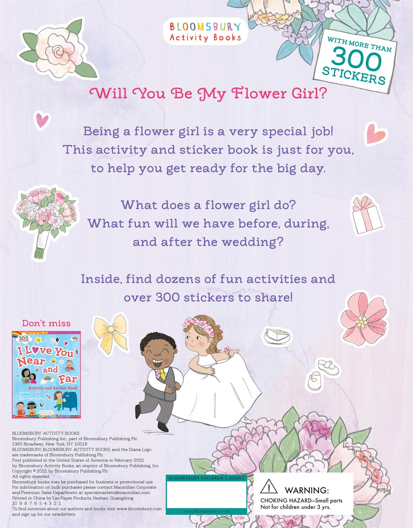 Will You Be My Flower Girl? Activity and Sticker Book