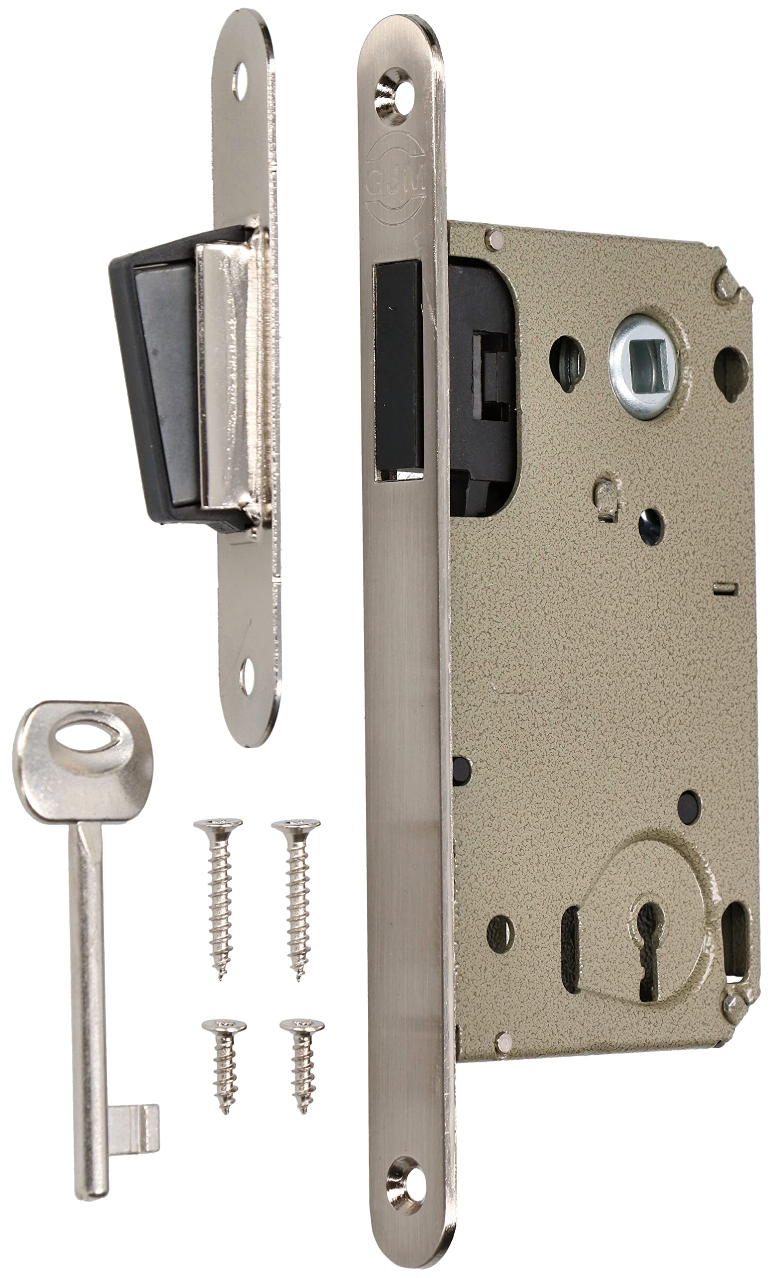 KOTARBAU® Magnetic Mortice Lock + Strike Plate Reliable Method for Closing Doors Magnetic BB