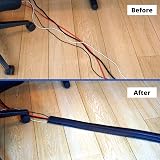 GTSE Floor Cable Cover Protector 2m Black - Prevent Trips, Durable PVC view 5