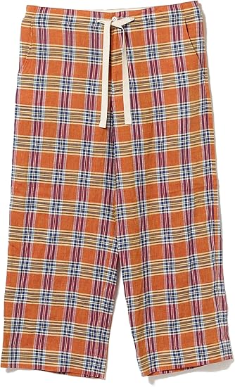 Amazon ビームスボーイ パンツ リネン イージー パンツ レディース オレンジ ロングパンツ 通販