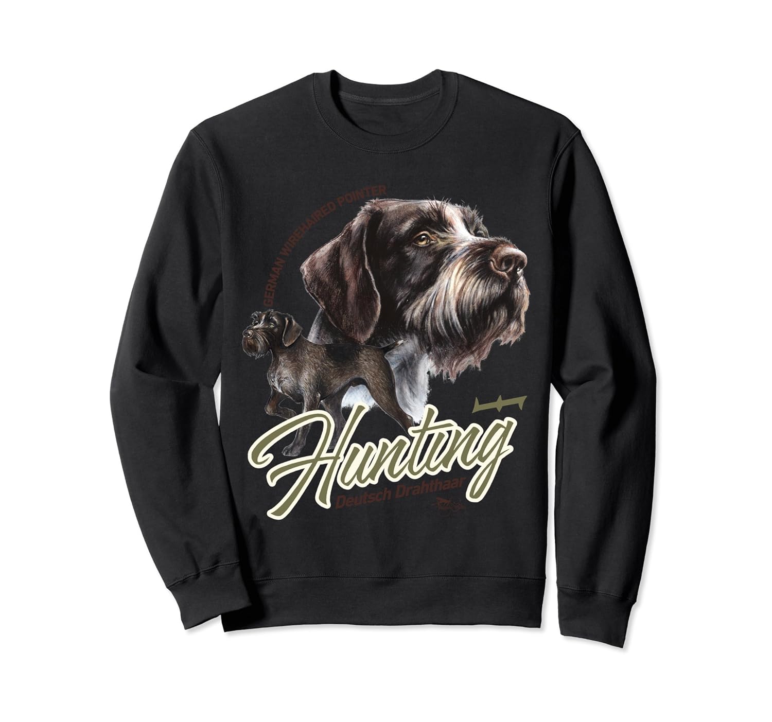 german wirehaired hunting dog