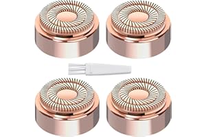 BECHY Women Facial Hair Remover Replacement Heads Gen 2 for Finishing Touch Flawless,Double Halo Face Razor Replacement Heads for Flawless Painless Face Hair Remover Tool