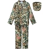 ReliBeauty Soldier Costume Army Camouflage Uniform