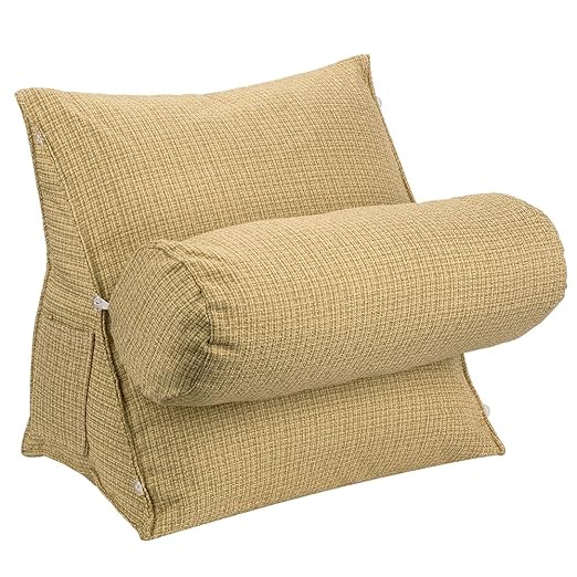 HALOViE Almohada lumbar espalda almohadilla de cuña ajustable Sofá cama