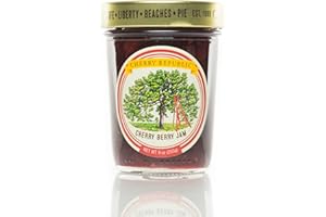 Cherry Republic Cherry Berry Jam - Generous Chunks of Michigan Tart Cherries - 9 oz Jar