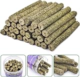 ERKOON 38 Pcs Timothy Grass Chew Sticks for Rabbits and Small Pets view 5