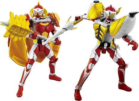 Amazon 仮面ライダー鎧武 ガイム チェンジアームズシリーズ 仮面ライダーバロン チェンジアームズセット バナナアームズ マンゴーアームズ キウイアームズ ロボット 子ども向けフィギュア おもちゃ