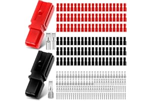 Relaxweex 240 Pcs 15A/30A/45 Amp Power Connectors Assortment Kit Power Connectors Quick Disconnect Battery Modular Terminals
