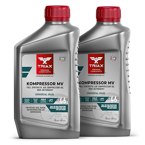 TRIAX Kompressor MV ISO 46, Multi Vis, Full Synthetic Air Compressor