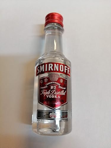Vodka Miniature Smirnoff Bouteille En Plastique 40 Alcool Amazon Fr Epicerie