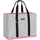 SCOUT Original Deano Tote Large - Durable Lightweight Open Top Beach, Pool & Lake Bag, Inside Zip Pocket, Folds Flat