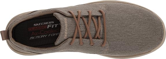 zapatos skechers classica hombre beige