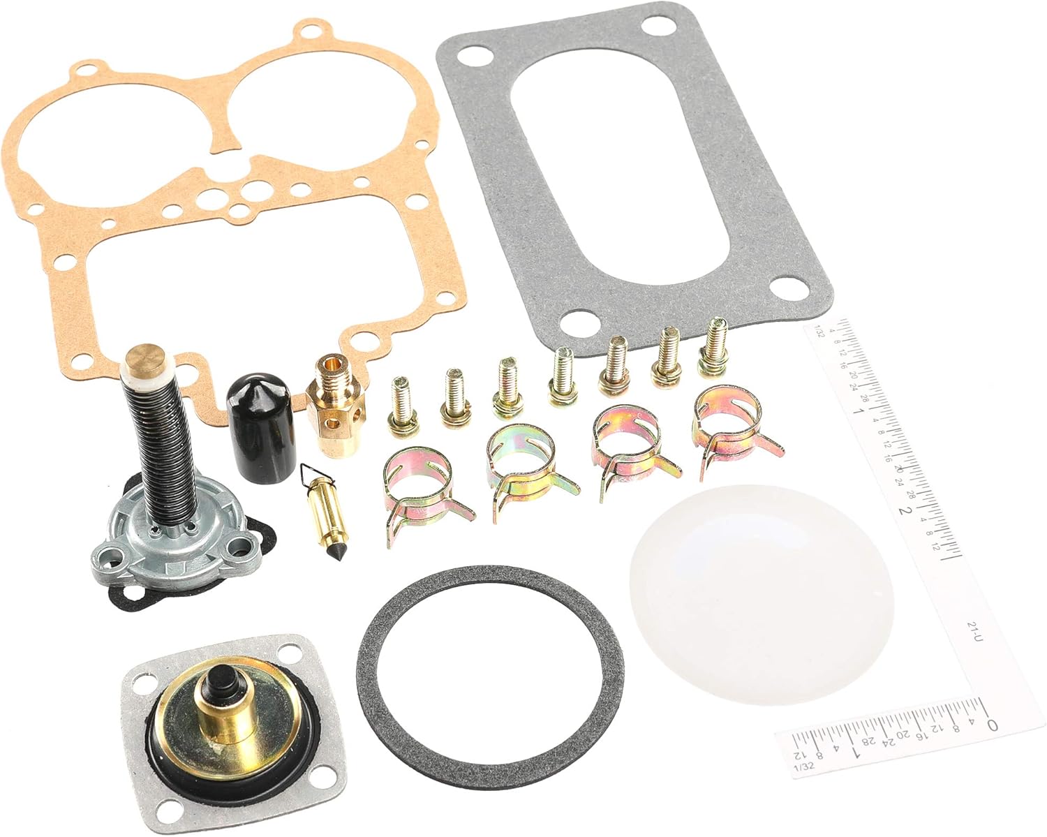 Unepart Carburetor Rebuild Kit for Weber 32 36 DGV DGAV DGEV Carburetor Replaces 92-3237-05: Automotive