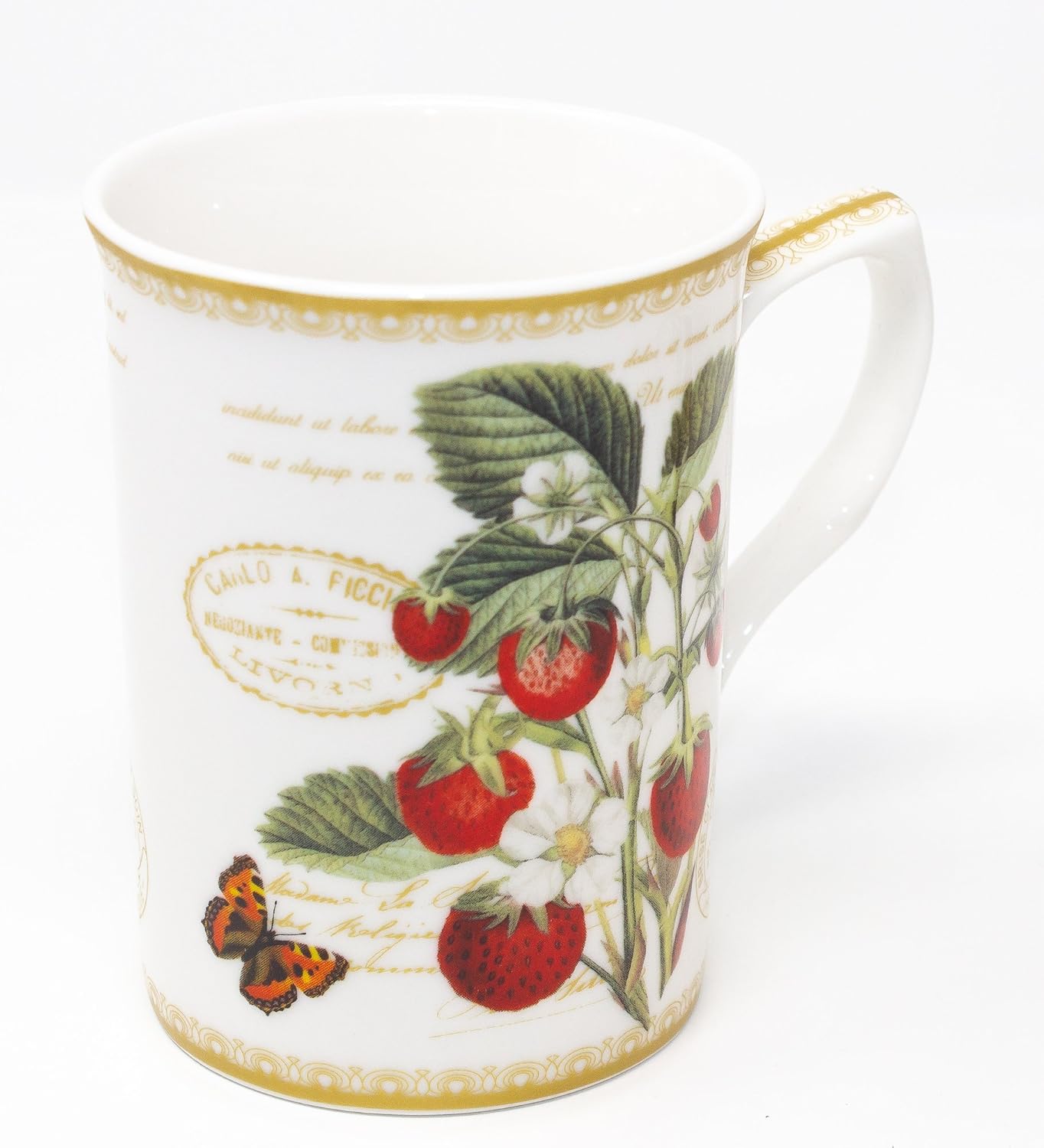 Lesser & Pavey Strawberry Fayre Mugs, Multi-Colour, 12 x 8 x 11 cm, 6 Count (Pack of 1) - Image 4