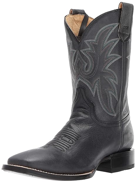 botas vaqueras cuadradas de hombre