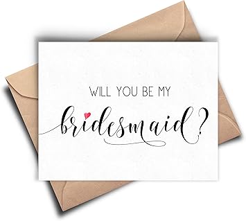 Will you be my Bridesmaid Card 