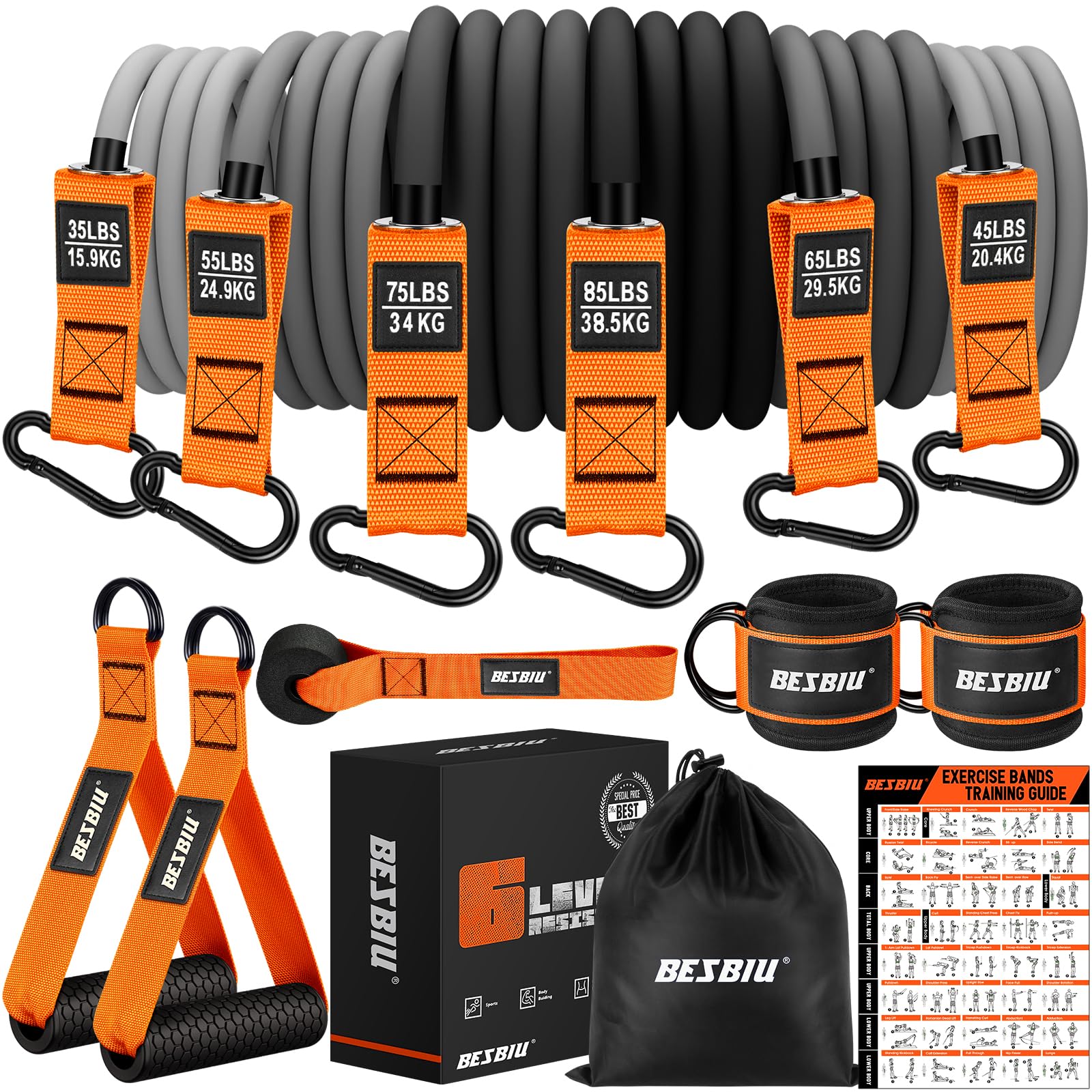 Heavy Resistance Bands for Working
