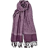 Pashmina Shawl Wrap for Women Soft Lightweight Multi-Purpose Scarf for Weddings, Parties & Casual Wear