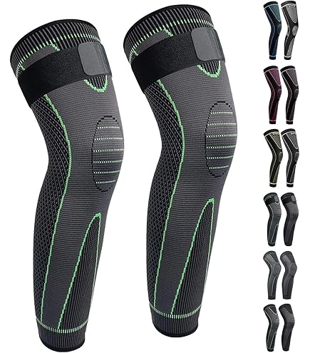 Volleyball Knee Pads Leg Sleeve Thigh Sports Knee Calf Padded Shin