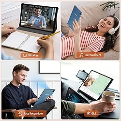 POWMUS 2024 Android Tablet, 10.1 inch Tablet with