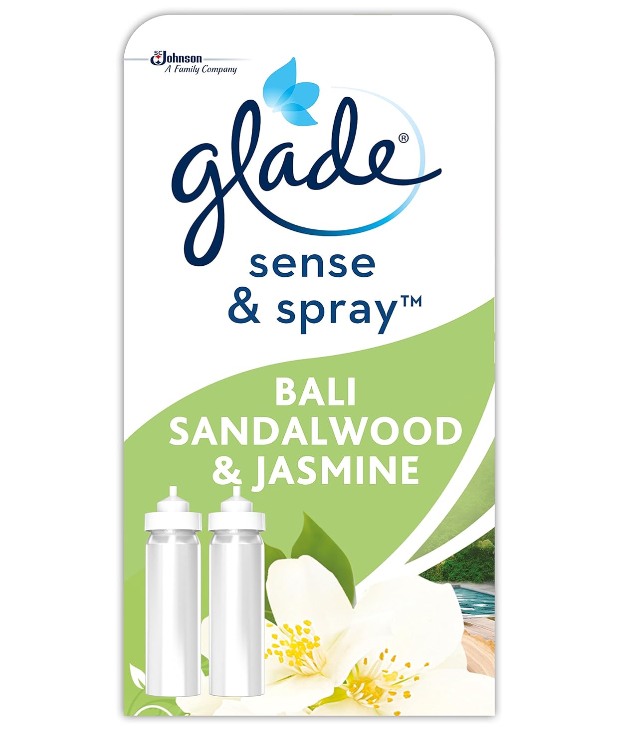 Glade Sense & Spray Air Freshener Refill, Automatic and Manual