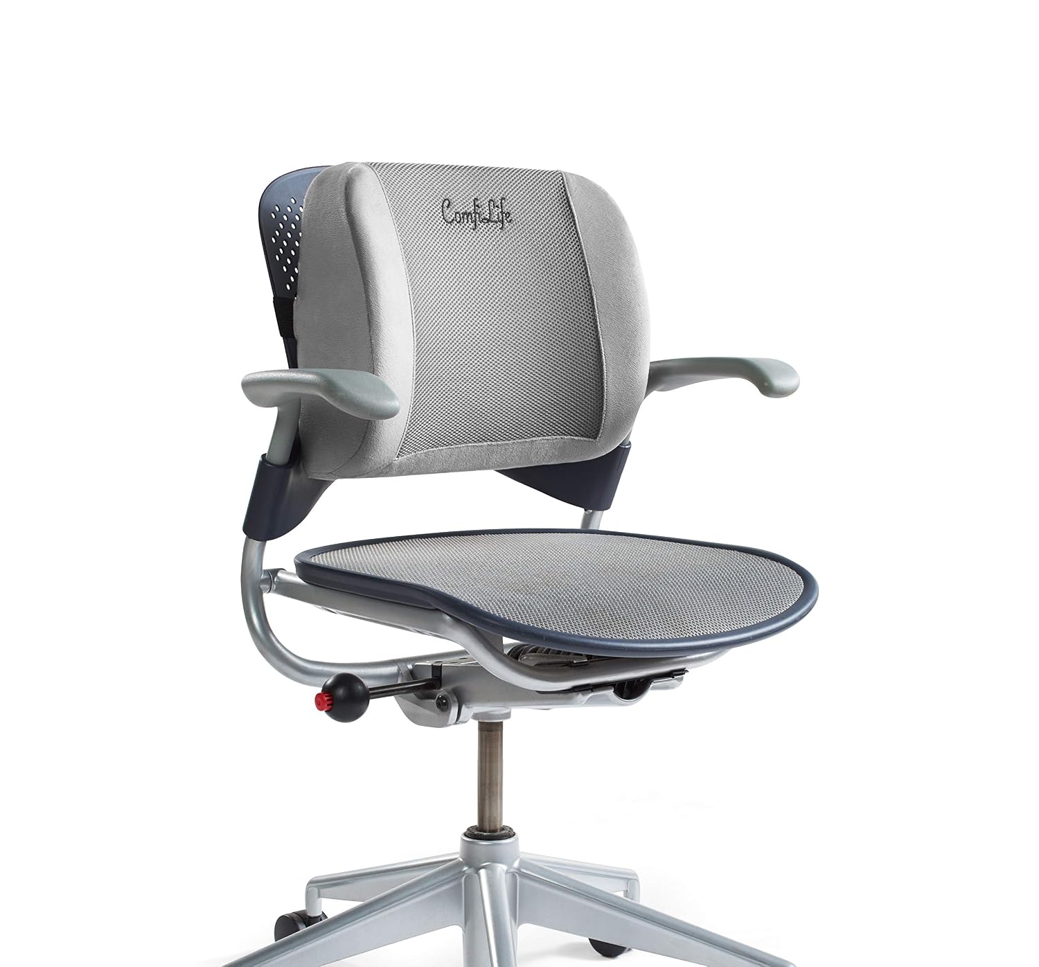 ComfiLife Lumbar Support Back Pillow Office Chair And Car Seat Cushion