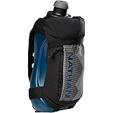 Nathan Running Handheld Quick Squeeze Water Bottle. No-Grip Adjustable Hand Strap. 12oz / 18oz / Insulated. Reflective Hydration Water Bottle.